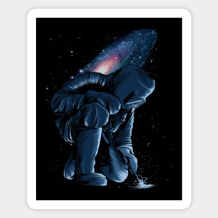 Welding in Space Sticker